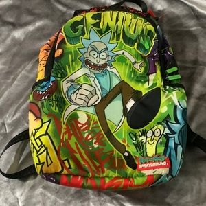 Like new! Rick and Morty genius backpack like new